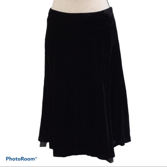 Charter Club Skirts Charter Club Velvet Skirt Black Size 6 Poshmark